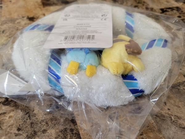 Pikachu & Piplup Pokémon Undersea Holiday Wreath Plush - 7 In. - TreasuredCollectibles Treasuredcollectibles.com pokemon yugioh premiere TCG trading destination Rares holors and more for sale