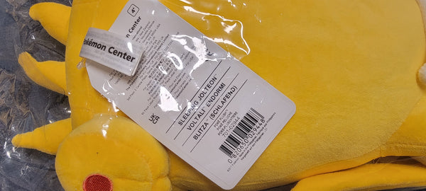 Sleeping Jolteon Plush Pokemon Center Original Sealed With English Tag