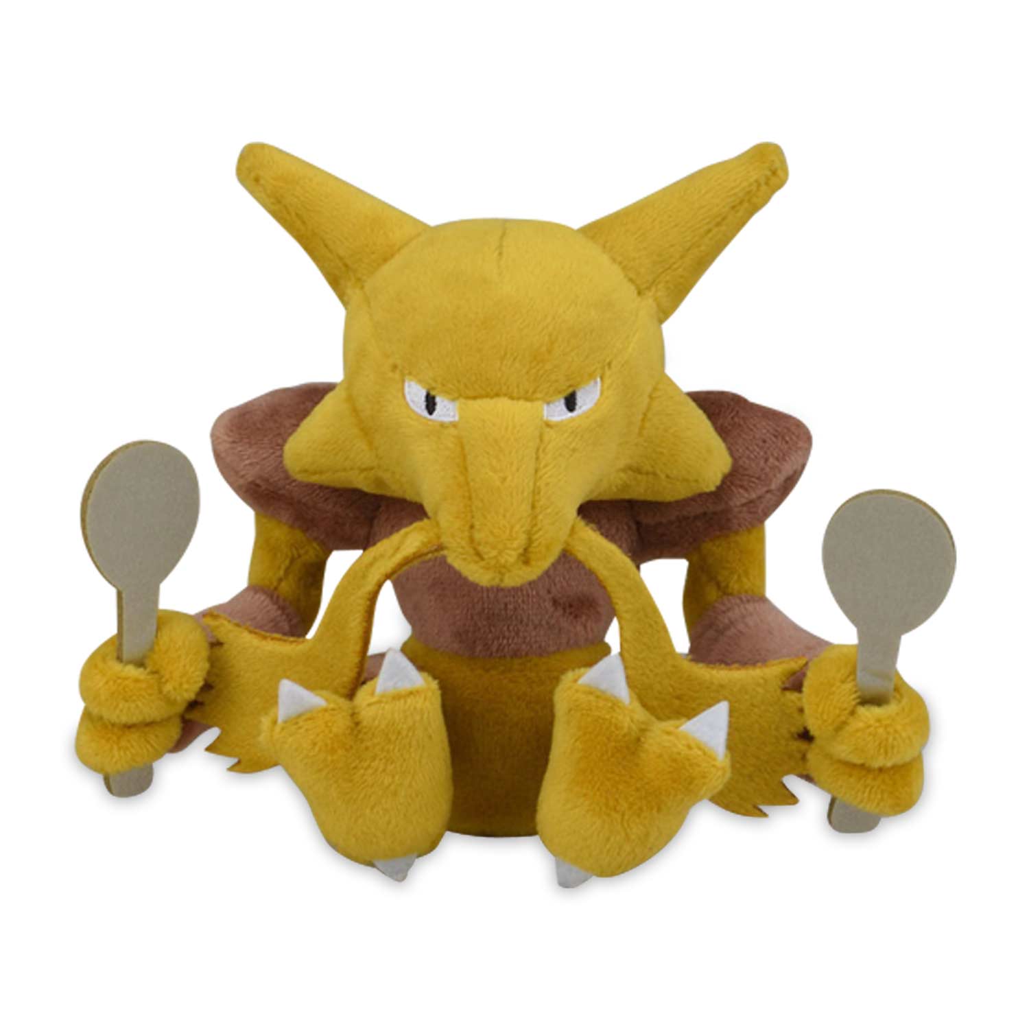 Alakazam Sitting Cuties Plush - 6 In. - TreasuredCollectibles Treasuredcollectibles.com pokemon yugioh premiere TCG trading destination Rares holors and more for sale
