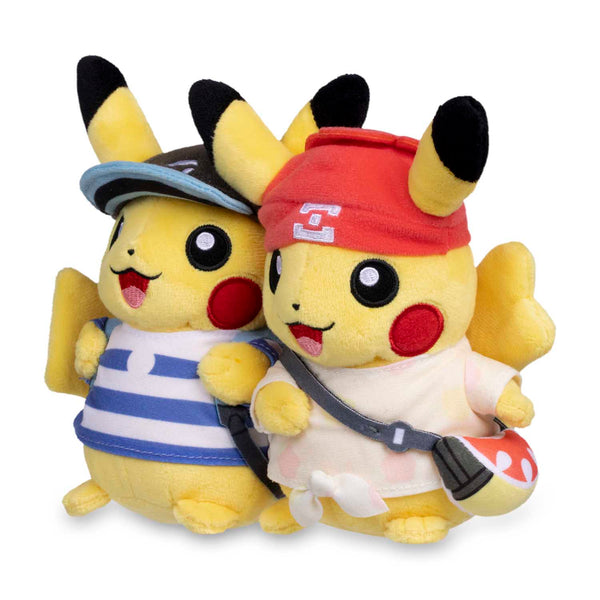 25th Celebration - Alola Region Pikachu Poké Plush - 8 ¼ In. - TreasuredCollectibles Treasuredcollectibles.com pokemon yugioh premiere TCG trading destination Rares holors and more for sale