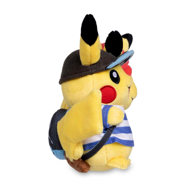 25th Celebration - Alola Region Pikachu Poké Plush - 8 ¼ In. - TreasuredCollectibles Treasuredcollectibles.com pokemon yugioh premiere TCG trading destination Rares holors and more for sale