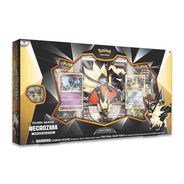 Pokémon TCG: Dusk Mane Necrozma Premium Collection (5 booster packs including xy evolutions + figure and promo cards) - TreasuredCollectibles Treasuredcollectibles.com pokemon yugioh premiere TCG trading destination Rares holors and more for sale