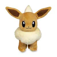 Eevee Poké Plush - 7 In. - TreasuredCollectibles Treasuredcollectibles.com pokemon yugioh premiere TCG trading destination Rares holors and more for sale