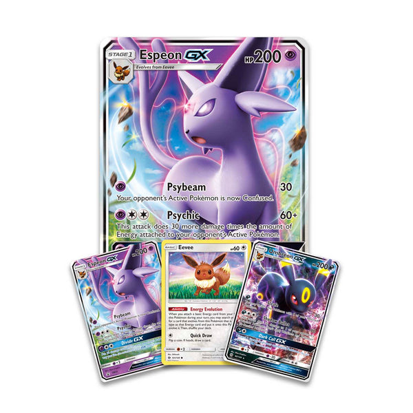Pokémon TCG: Espeon-GX Premium Collection - TreasuredCollectibles Treasuredcollectibles.com pokemon yugioh premiere TCG trading destination Rares holors and more for sale