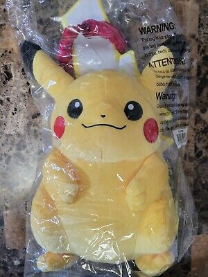 Pikachu Poke Plush Gigantamax Pokemon Center Original Sealed with English Tag