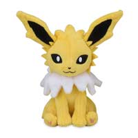 Jolteon Sitting Cuties Plush - 6 In. - TreasuredCollectibles Treasuredcollectibles.com pokemon yugioh premiere TCG trading destination Rares holors and more for sale