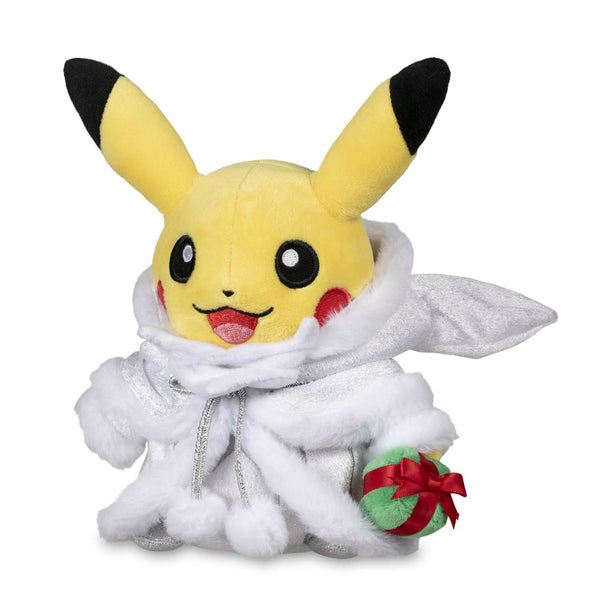 Pikachu Pokémon Holiday Lights Poké Plush - 9 ¼ In. English Original Pokemon Center *Sealed New In Bag* - TreasuredCollectibles Treasuredcollectibles.com pokemon yugioh premiere TCG trading destination Rares holors and more for sale