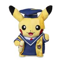 Pikachu Celebrations: Graduate Pikachu Poké Plush - 8 In. - TreasuredCollectibles Treasuredcollectibles.com pokemon yugioh premiere TCG trading destination Rares holors and more for sale