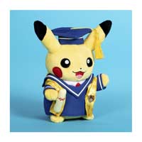 Pikachu Celebrations: Graduate Pikachu Poké Plush - 8 In. - TreasuredCollectibles Treasuredcollectibles.com pokemon yugioh premiere TCG trading destination Rares holors and more for sale