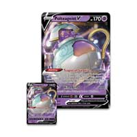 Pokémon TCG: Polteageist V Box (4 booster packs + promo cards) - TreasuredCollectibles Treasuredcollectibles.com pokemon yugioh premiere TCG trading destination Rares holors and more for sale
