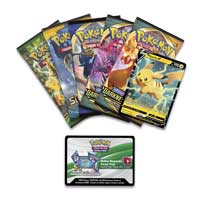 Pokémon TCG: V Powers Tin (Pikachu V) - TreasuredCollectibles Treasuredcollectibles.com pokemon yugioh premiere TCG trading destination Rares holors and more for sale