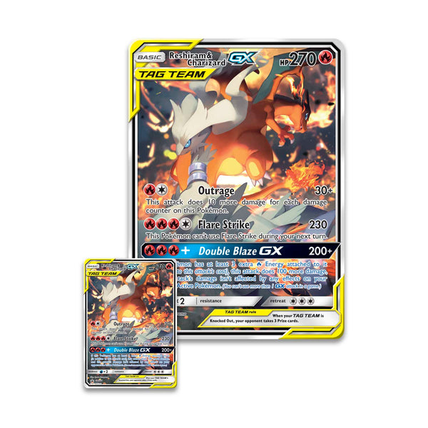 Pokémon TCG: Reshiram & Charizard-GX Figure Collection - TreasuredCollectibles Treasuredcollectibles.com pokemon yugioh premiere TCG trading destination Rares holors and more for sale