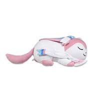Sleeping Sylveon Poké Plush - 19 ½ In.  English Original Pokemon Center *Sealed New In Bag* - TreasuredCollectibles Treasuredcollectibles.com pokemon yugioh premiere TCG trading destination Rares holors and more for sale