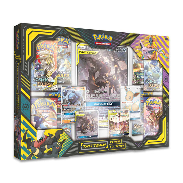 Pokémon TCG: TAG TEAM Powers Collection (Umbreon & Darkrai-GX) - TreasuredCollectibles Treasuredcollectibles.com pokemon yugioh premiere TCG trading destination Rares holors and more for sale