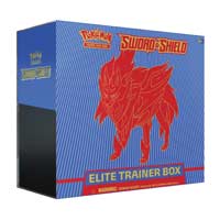 Pokémon TCG: Sword & Shield Elite Trainer Box (Zamazenta) - TreasuredCollectibles Treasuredcollectibles.com pokemon yugioh premiere TCG trading destination Rares holors and more for sale